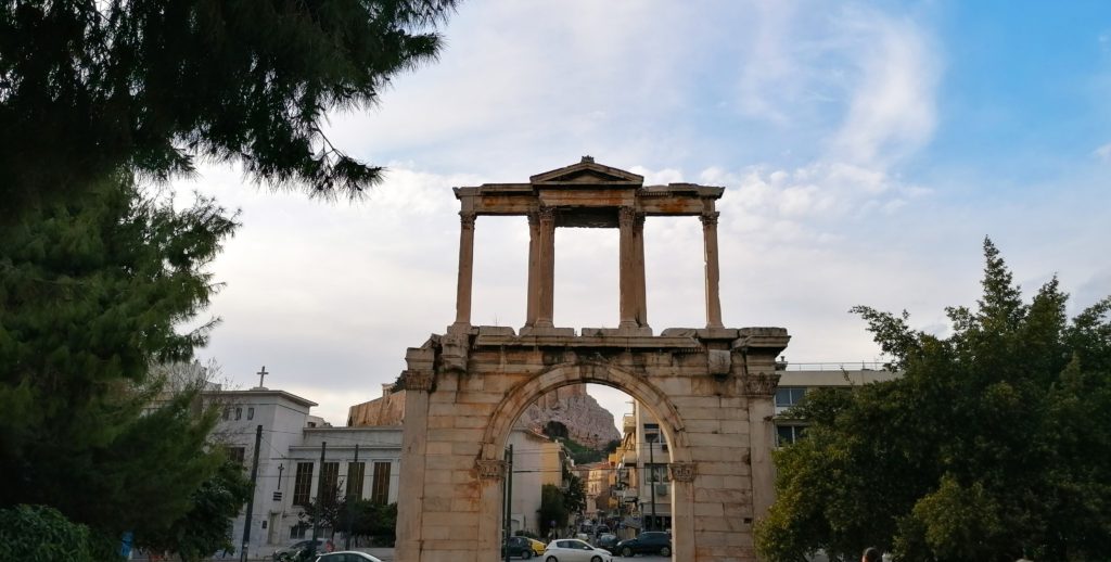 Hadrian's Arch, Atena