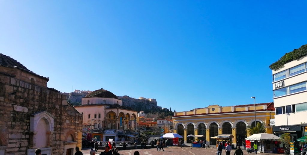 Piata Monastiraki - Atena