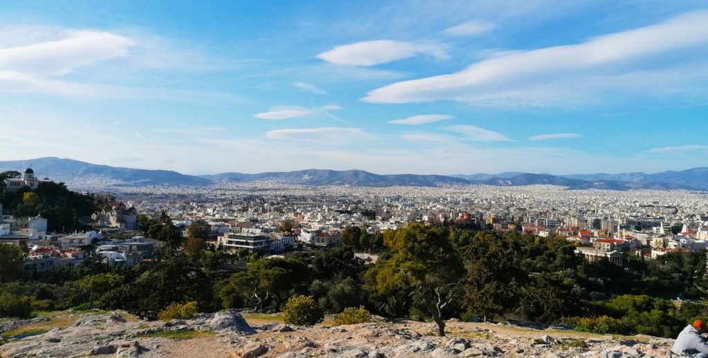 Areopagus Hill - Punct de belvedere in Atena