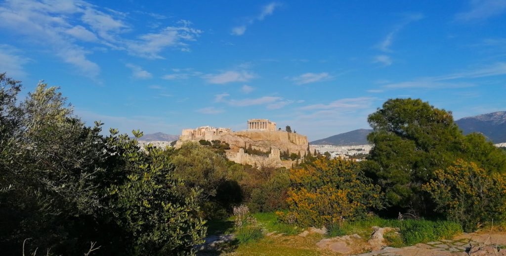 Filopappou Hill - Punct de belvedere in Atena