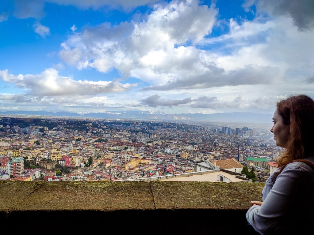 Vedere de la Castel Sant Elmo