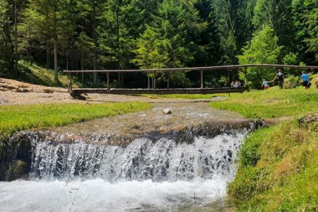 Cascade din Romania - Peisaj Cascada Urlatoarea din Vama Buzaului