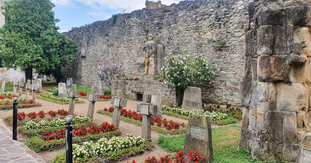 Cimitirul soldatilor germani din Primul Razboi Mondial de la Manastirea Carta