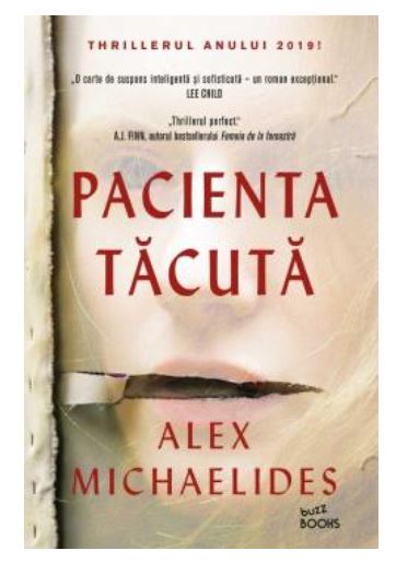 Pacienta tacuta - Alex Michaelides, Carti de citit pe nerasuflate