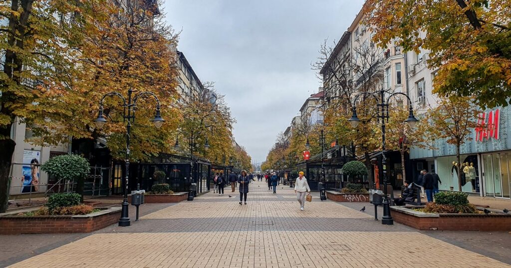 Bulevardul Vitosha - Weekend in Sofia, Bulgaria