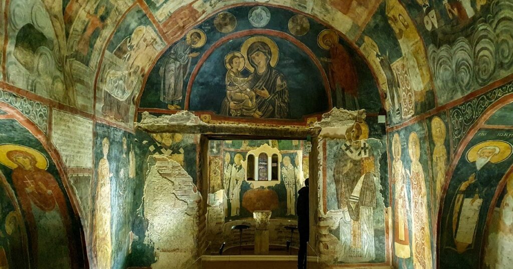 Fresce la interior in Boyana Church