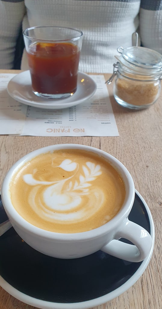 No panic coffee in Viena