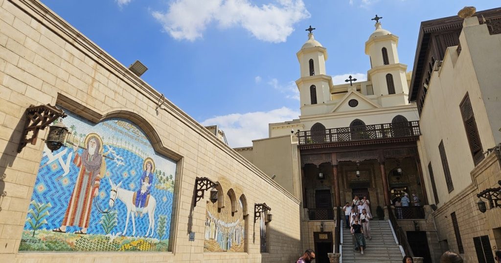 Biserica suspendata - Cairo copt