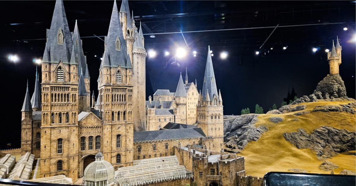 Macheta Castelului Hogwarts - Studiourile Harry Potter