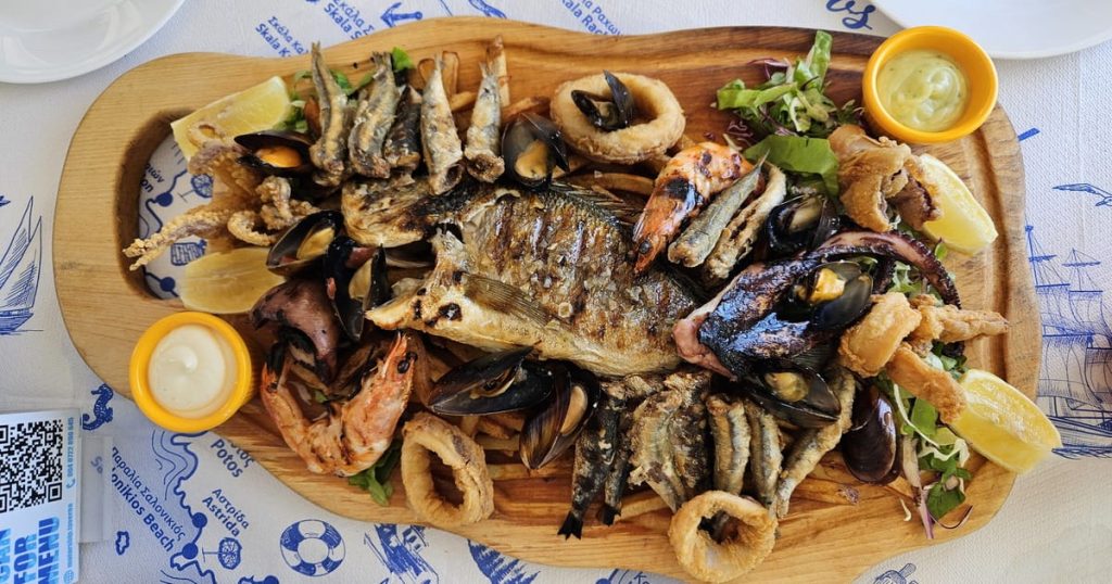 Platou fructe de mare